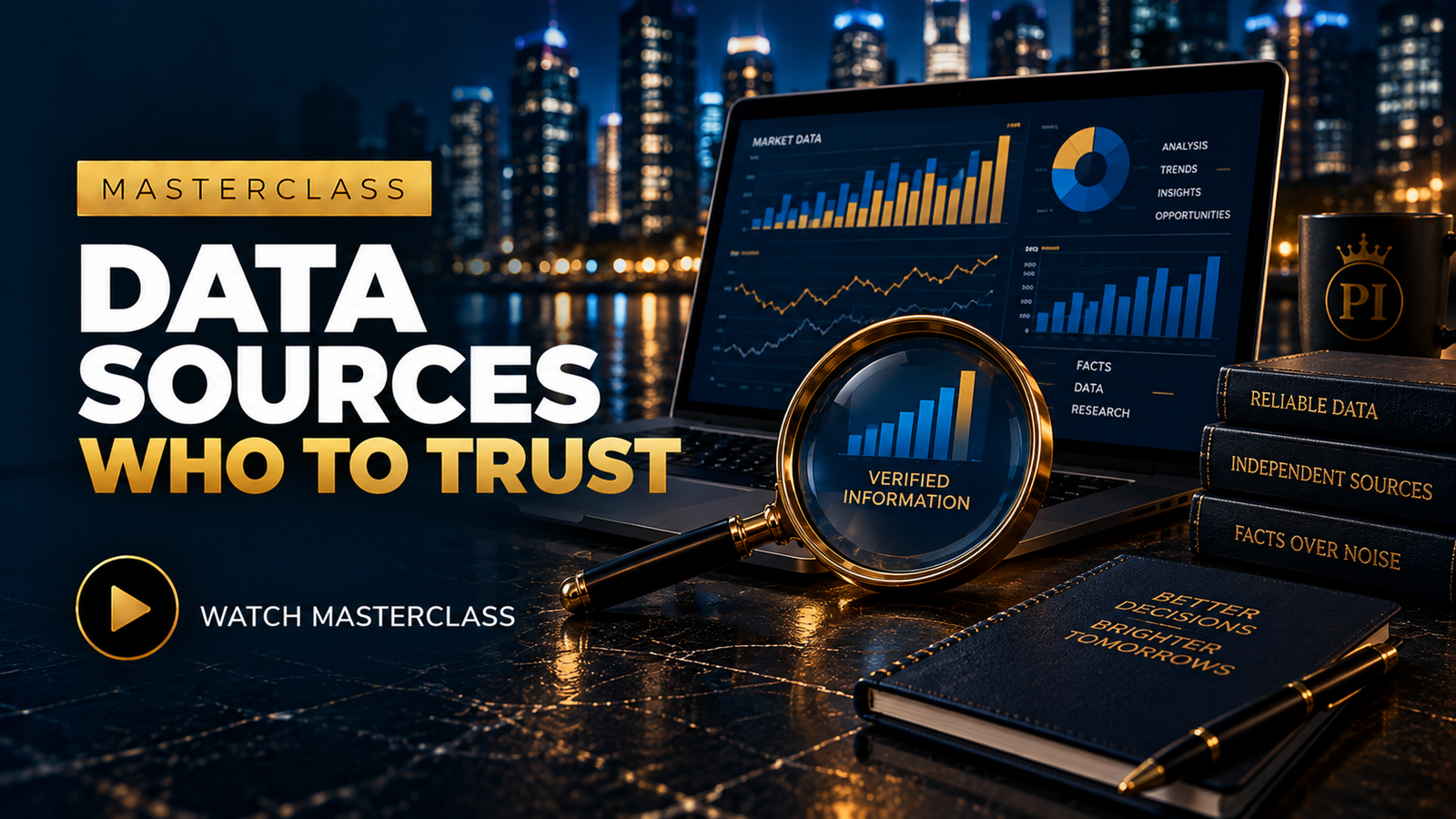 DATA SOURCES:  WHO TO TRUST