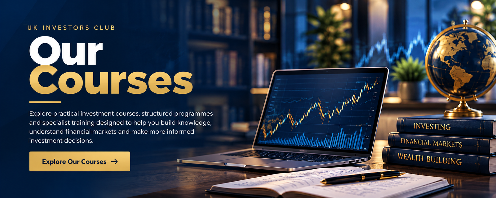 Our Courses — investment courses and learning resources